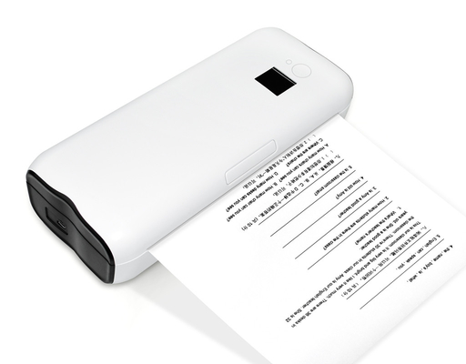 Wireless Portable Printer Small BT Document A4 Paper Printer 210mm