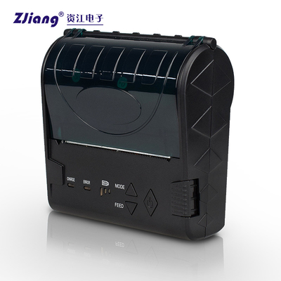 Portable POS Receipt Printer Thermal Label Sticker Printer 80mm