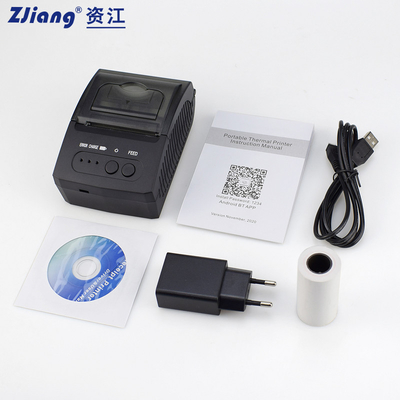 58mm Mini POS Portable Thermal Printer Waybill Printer For Taxi Ticket Receipt Print