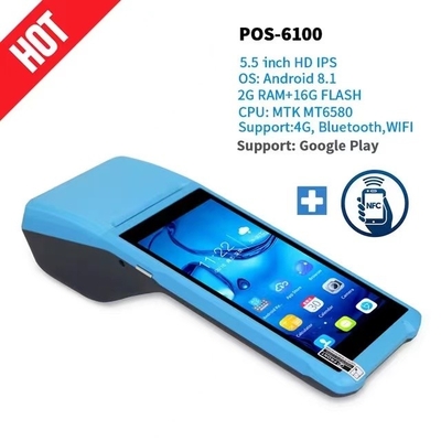 USB NFC PDA POS Thermal Printers 58mm With1D 2D QR Barcode Scanner
