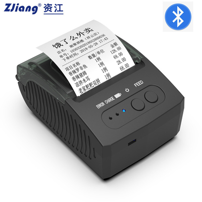 Small Portable Thermal 58mm Receipt Printer Bluetooth Mobile