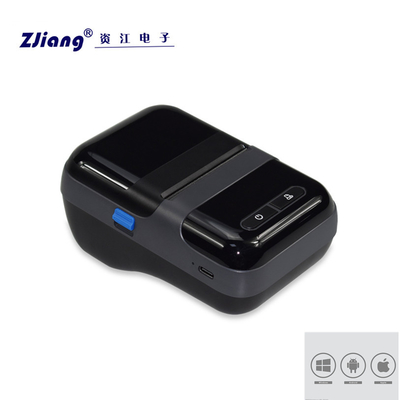 Zjiang Portable Black POS Thermal Printers Machine For Label Receipt Printing