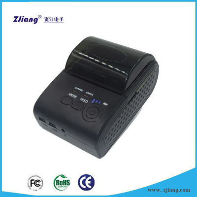 OEM Wireless Portable Printer Mobile , 58mm Bluetooth Receipt Printer