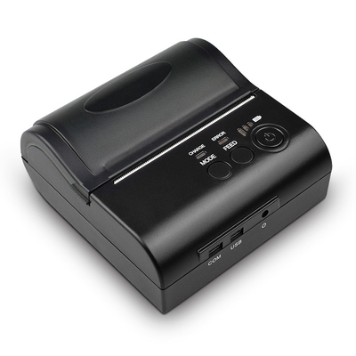 POS Mobile Bluetooth 3inch 80mm Portbale Mini Thermal Printer POS 8001DD