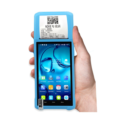 3g 4g Handheld POS Terminal Payment Mobile All In One POS Machine 5.5&quot; Touchscreen