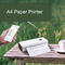 OEM Thermal A4 Paper Printer Rechargeable Home And Mobile Office Use