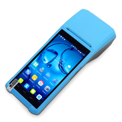 All In One Android Handheld Pos Terminal Machine With 58mm Receipt Printer