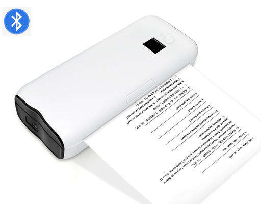 203DPI Usb Bluetooth Small Portable A4 Paper Printer For Out Office Or Home Use