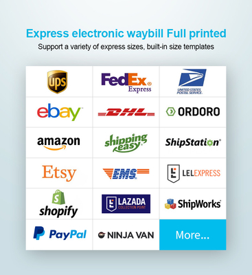 ESC POS Wireless 4 Inch Label Printer Thermal Printer For Shipping Labels