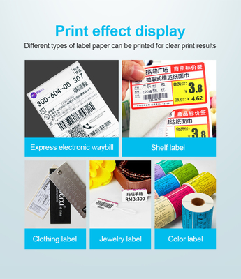 Thermal Barcode 4x6 Label Printer Portable Label Maker USB / Bluetooth