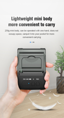 POS Portable Thermal Direct Printer Mini Bluetooth Printer 58mm