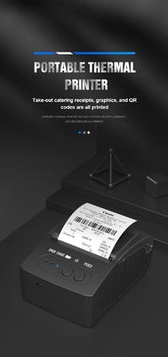 POS Portable Thermal Direct Printer Mini Bluetooth Printer 58mm