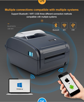 Bluetooth Shipping Label Maker Printer 4x6 For Fedex USPS