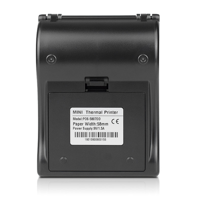 58mm Wireless Portable Printers Thermal Printer Bluetooth Mini For QR Code Receipt Printing