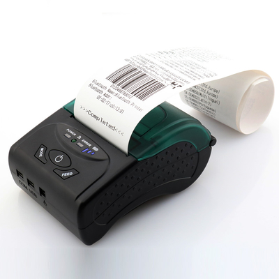 58mm Wireless Portable Printers Thermal Printer Bluetooth Mini For QR Code Receipt Printing