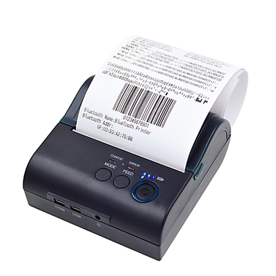 80mm 3inch Label Bluetooth Mini Thermal Printer For Barcode Qr Code Printing