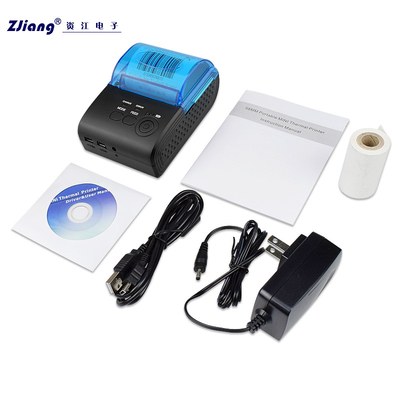 Portable USB Bluetooth Terminal Printer 2 Inch Bluetooth Thermal Printer 58mm