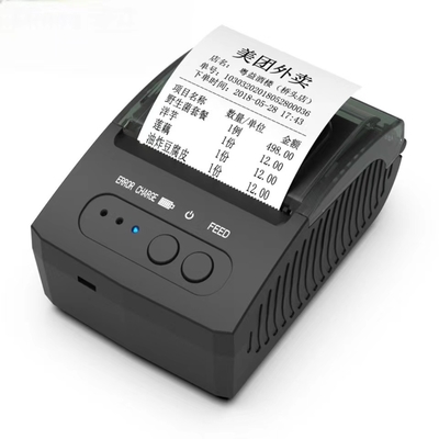 POS Portable Thermal Direct Printer Mini Bluetooth Printer 58mm
