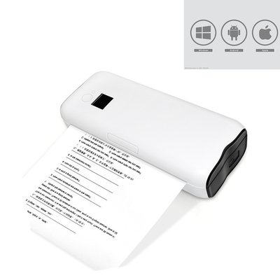 Android And IOS Phone Portable Thermal Printer , A4 Wireless Mobile Travel Printer