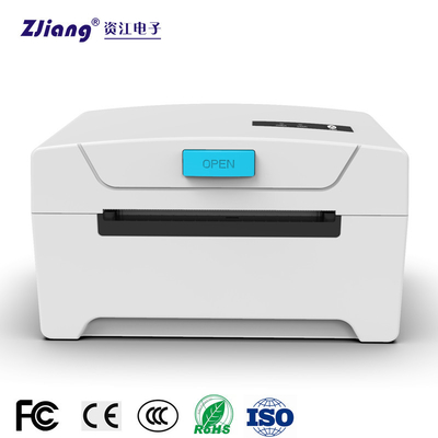 Desktop 80mm Thermal Sticker Label Printer 203dpi Resolution For Usps Shipping Label