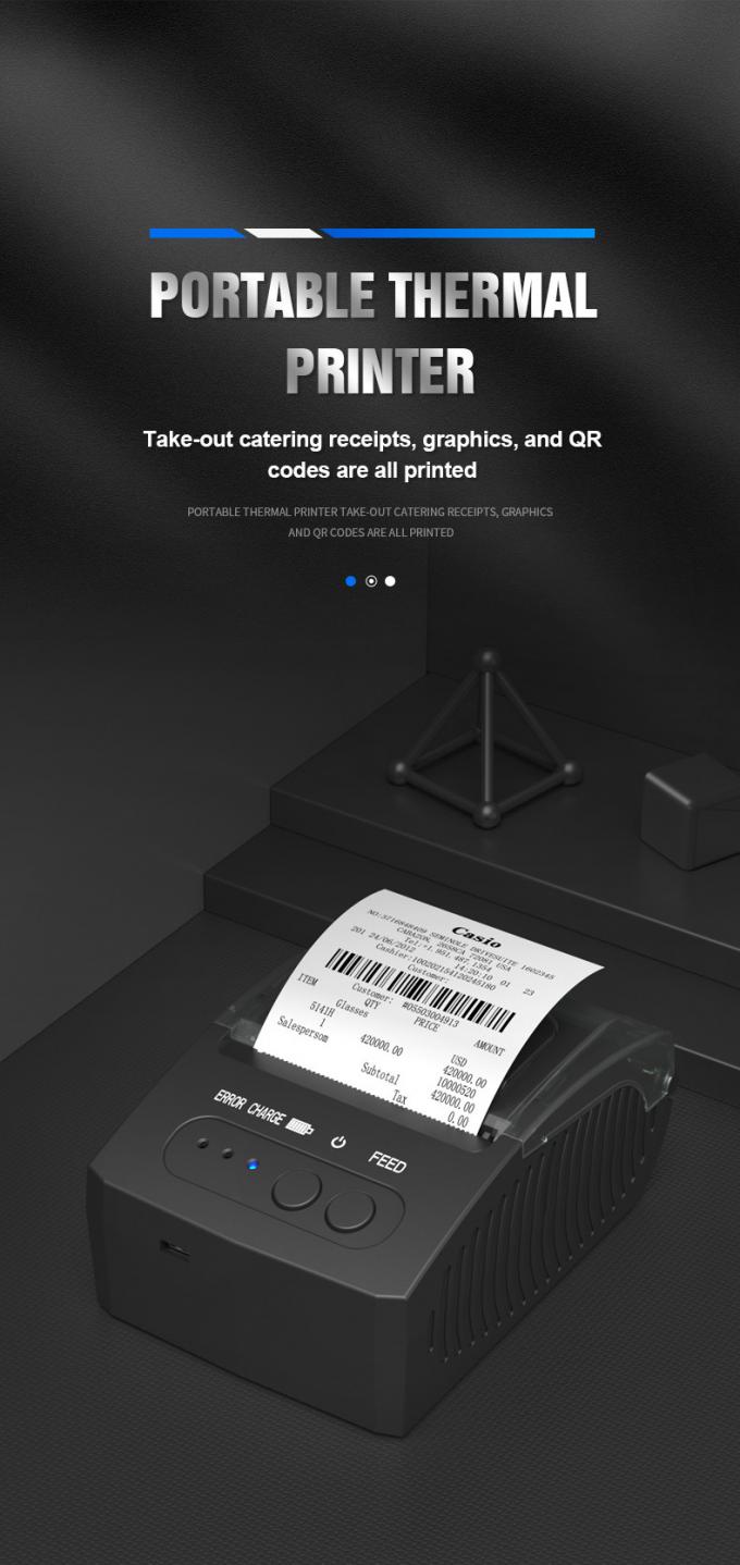 Terminal Android Bluetooth Thermal Printer 58mm Silk Road Enterprise 5811dd